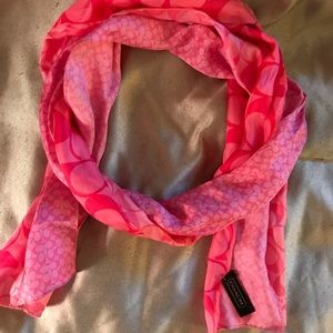 Coach silk scarf